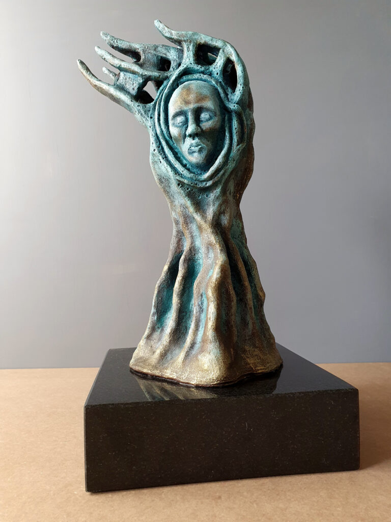 Nostalgia samotnej wierzby – ceramika, granit